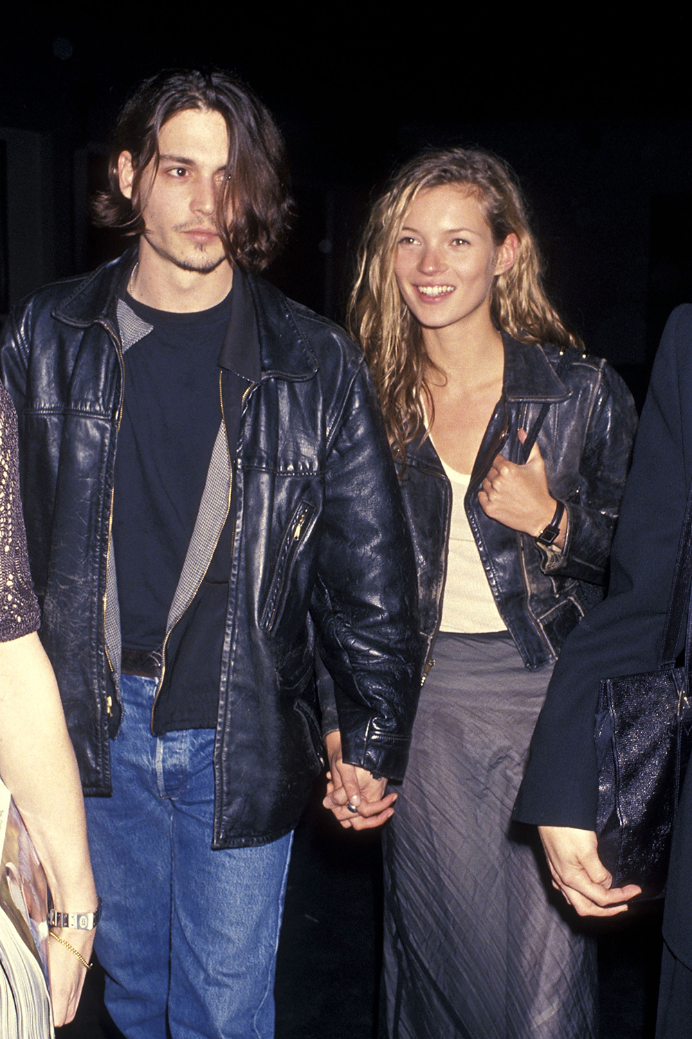 One of the most iconic couples of the 90s - yes, we can only be talking about Kate Moss and Johnny Depp. They met in 1994 but called it quits after four years.