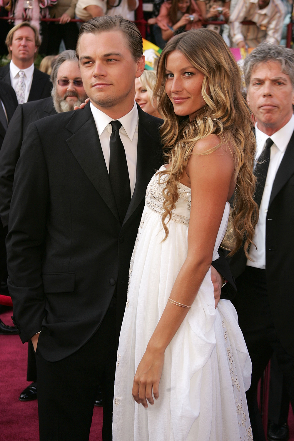 Leonardo DiCaprio met Victoria's Secret Angel Gisele Bündchen in 2000. The couple dated until 2005 before calling it quits. Gisele remains Leo's longest lasting romance.