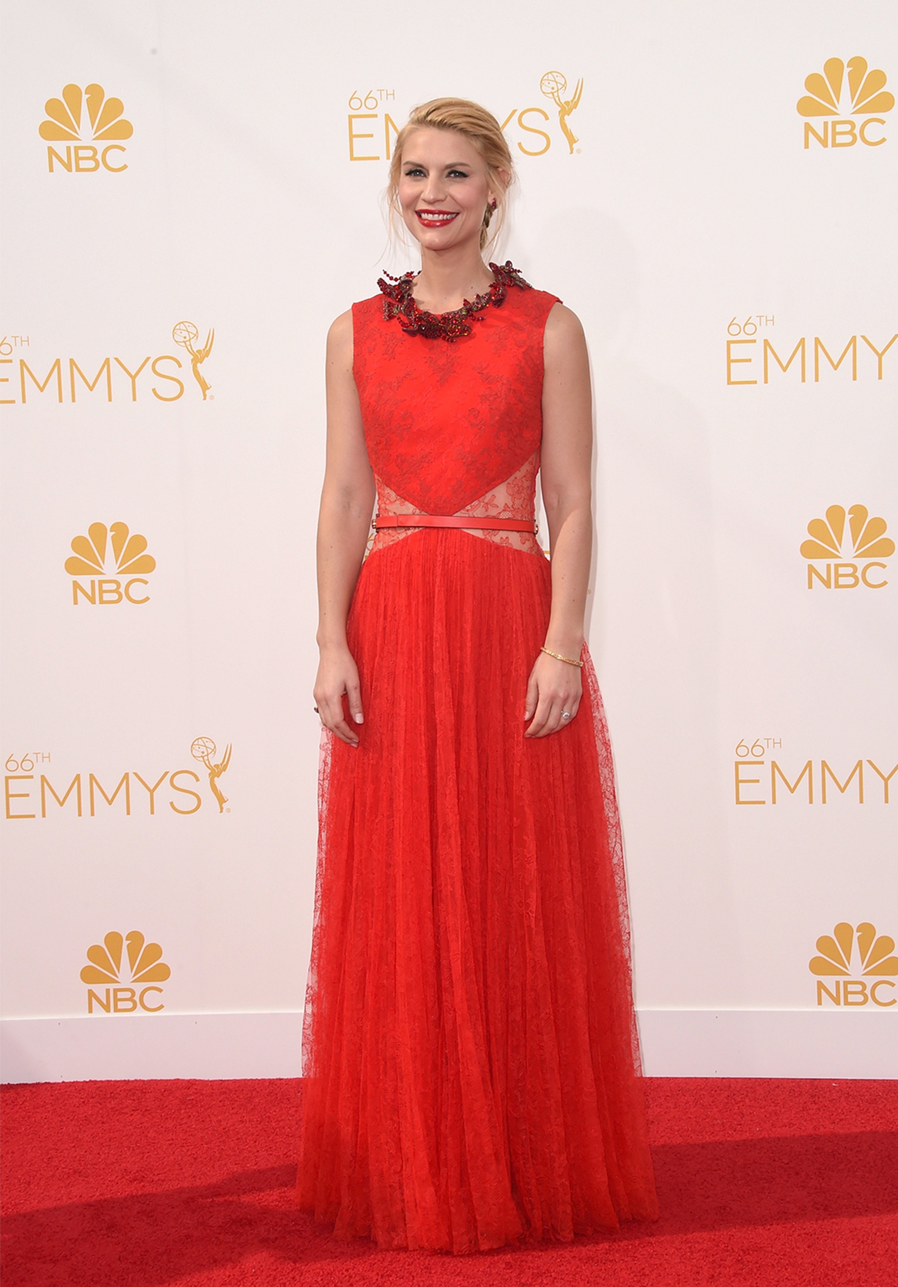 2014: Claire Danes in Givenchy.