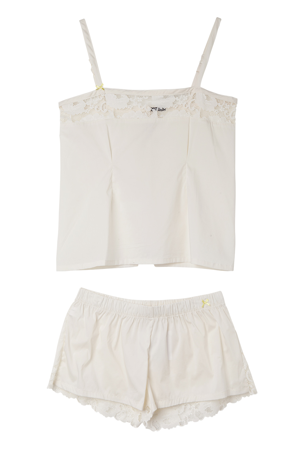 Camisole, $50, and shorts, $70, by Heidi Klum Intimates.