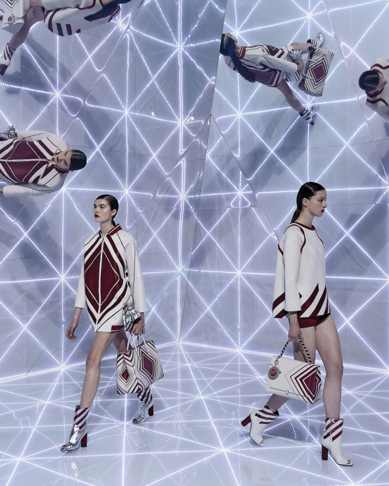 Anya Hindmarch’s futuristic SS16 show.