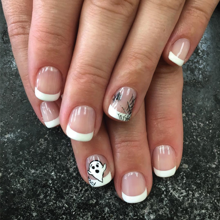 non-traditional nail art options for Halloween