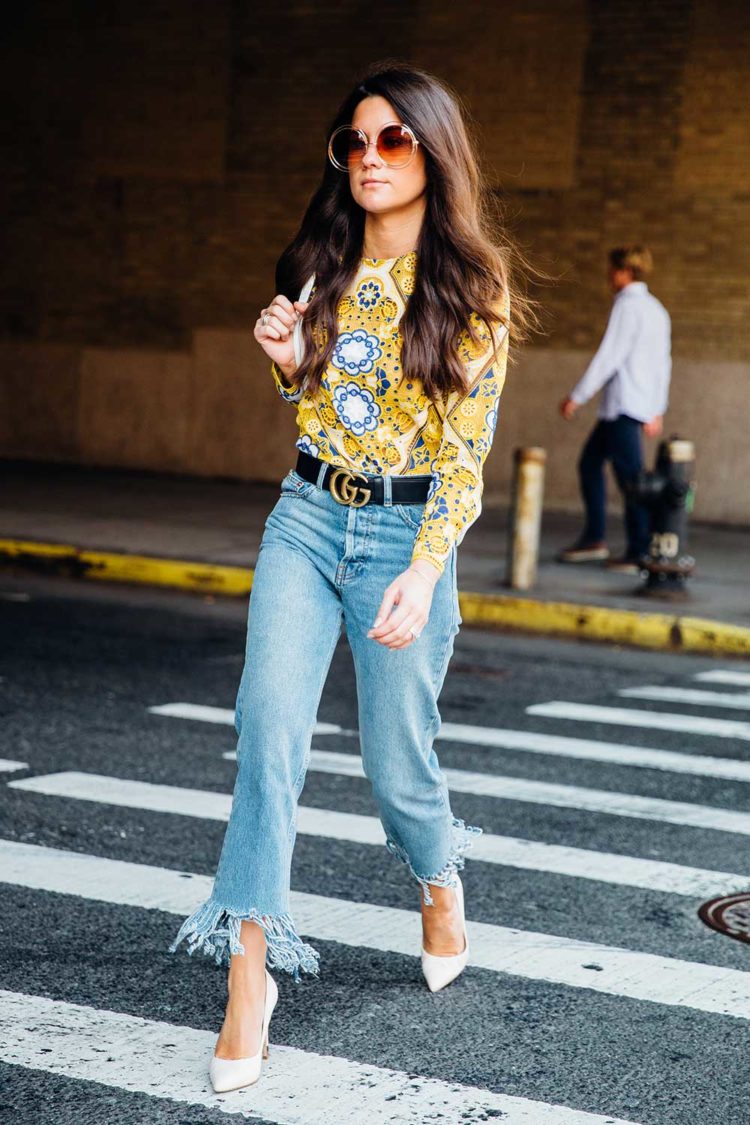 FRAYED JEANS: The jean look of the season comes with all types of edge, whether you are after a dramatic look or a small unravelling at the bottom of your cropped jeans. This trend is also sneaking it's way on to other denim garments, so watch this space.