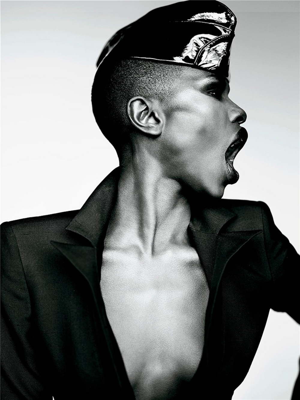 Singer, songwriter and superstar Grace Jones has an enduring fashion influence in fearless sex-appeal.