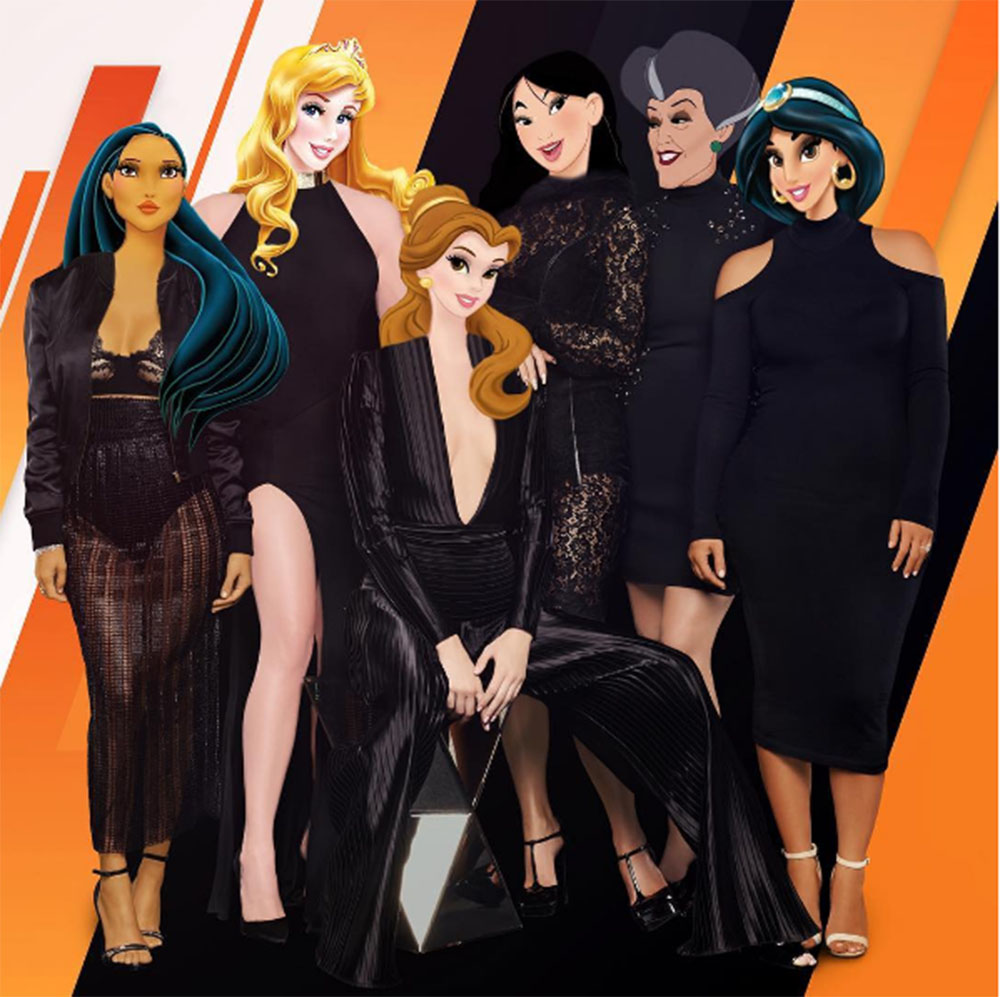Our favourite reality fashion family, the Kardashians, get a Disney facelift.