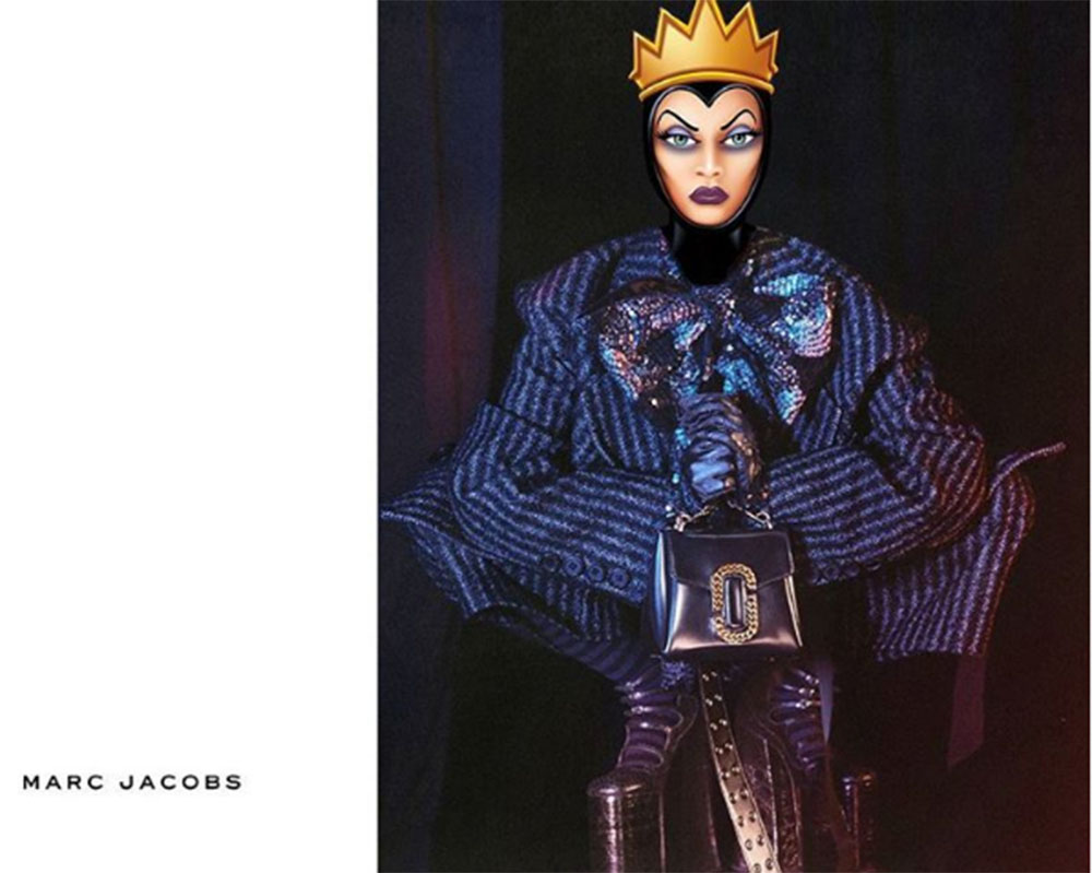 Cara Delevingne becomes another Evil Queen in David Sims' Marc Jacobs campaign.