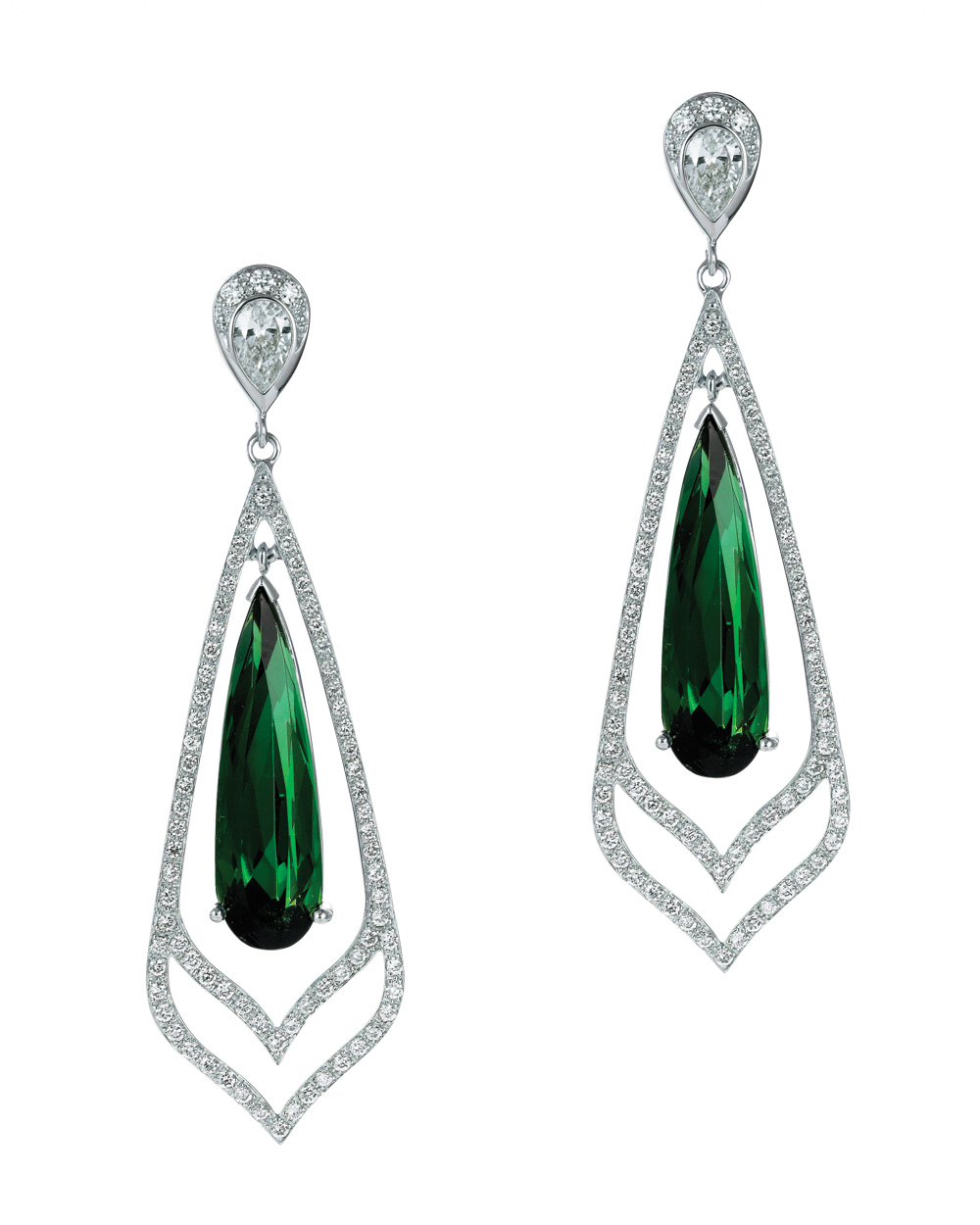 Partridge Jewellers earrings, $15,300