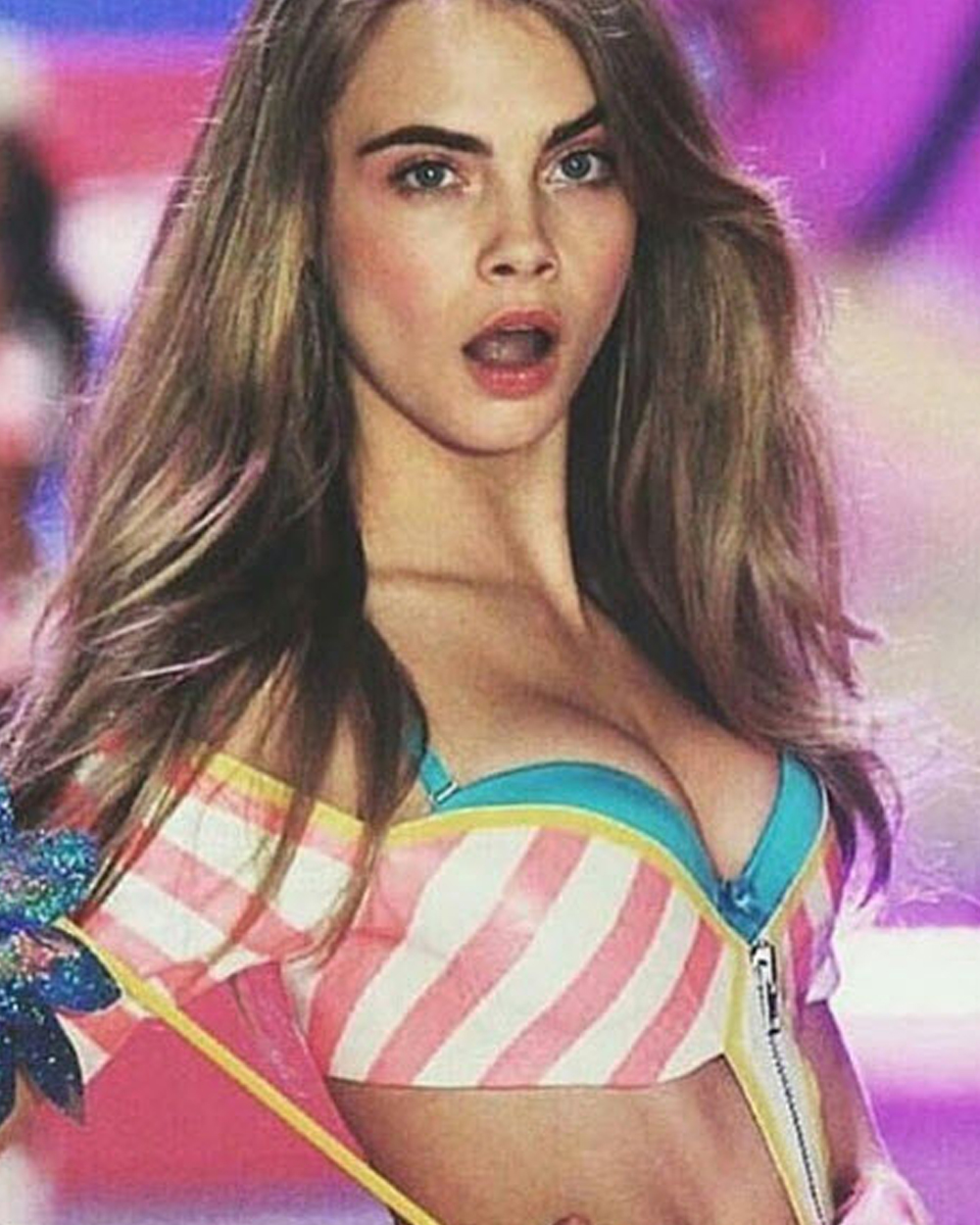 Cara Delevingne Reveals Why She's Been MIA at the VS Fashion Show — and  It's Not Because She Was Bloated