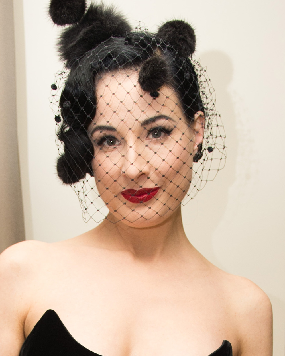 8. American burlesque dancer, model and costume designer, Dita von Teese