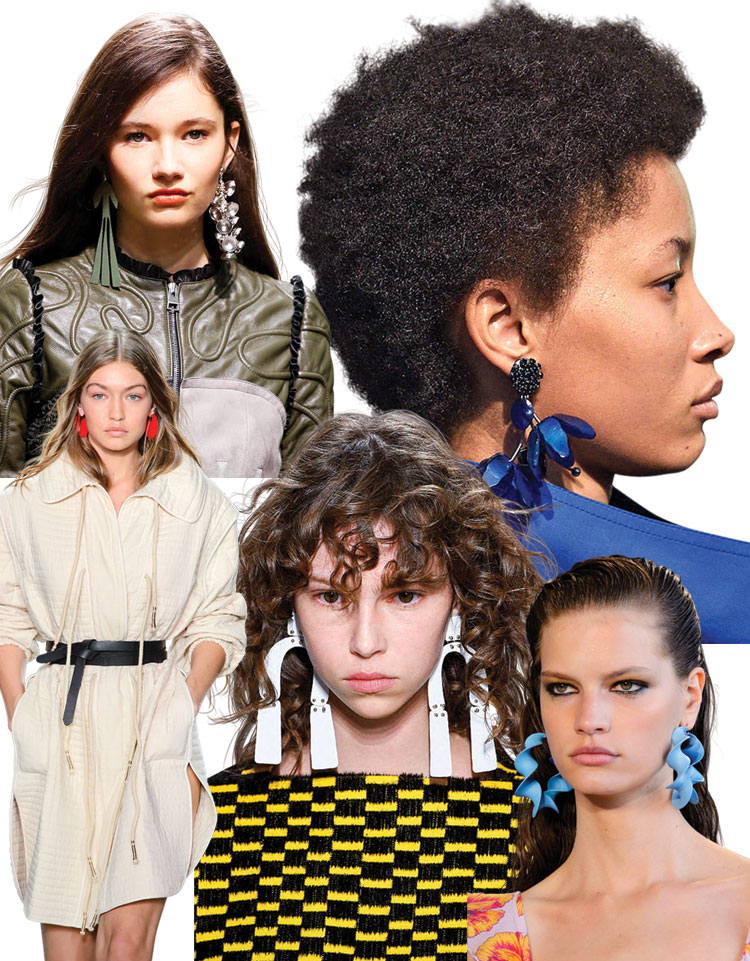 Clockwise from top left: J.W.Anderson, Marni, Altuzarra, Proenza Schouler, Isabel Marant