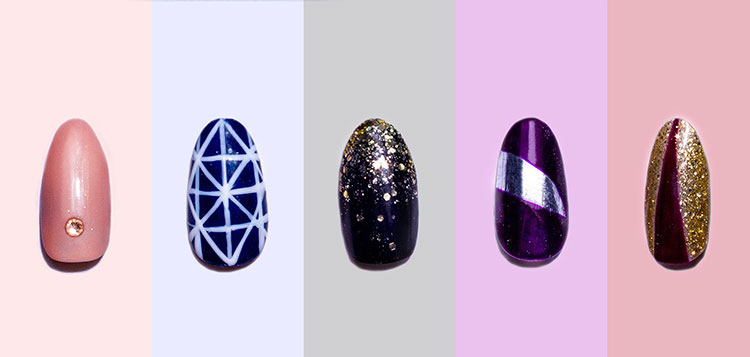 Pop nails by Imogene Bevan