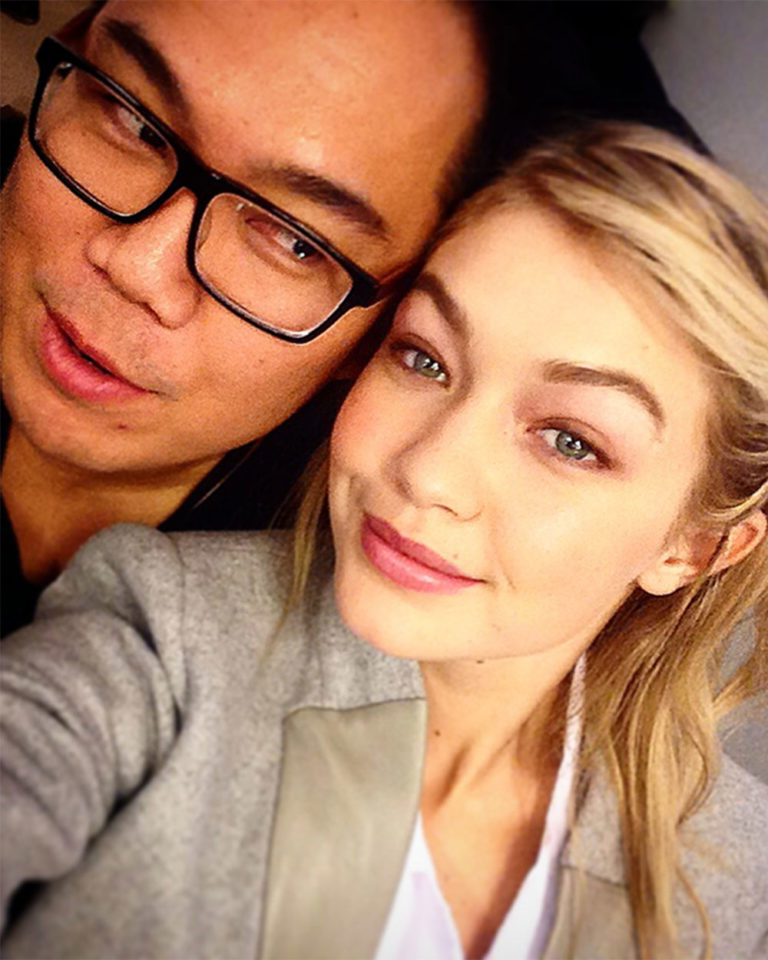 Nigel Stanislaus and Gigi Hadid