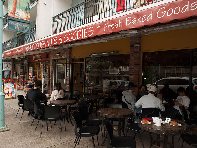 Locals' favourite Honey Doughnuts & Goodies cafe