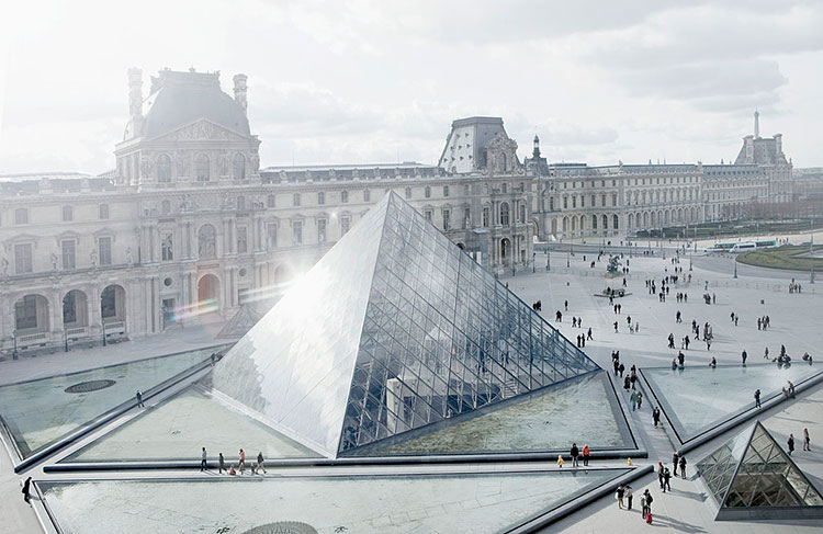 Le Louvre in Paris