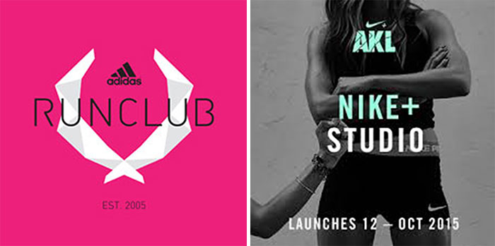 Nike+ studio and adidas run club both offer free fitness programmes