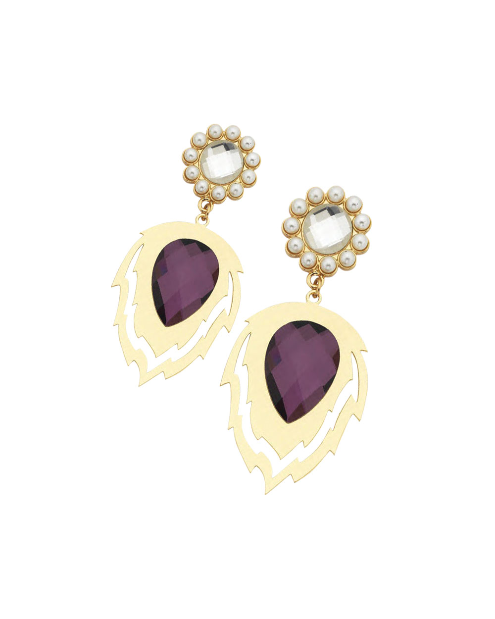 Karen Walker earrings, $45