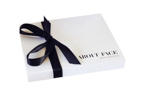 About Face gift voucher - they can choose their own treatment! From $50.