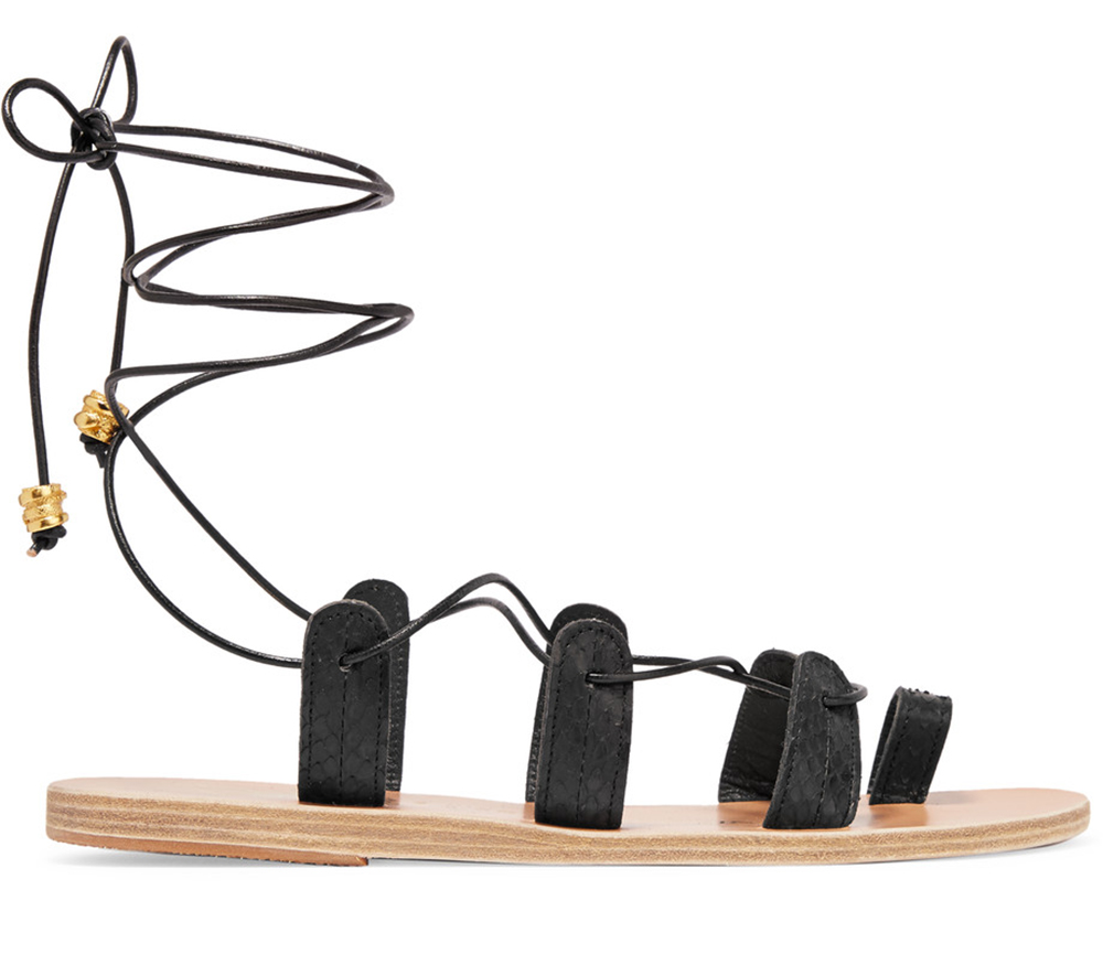 Acient greek sandals netaporter $361