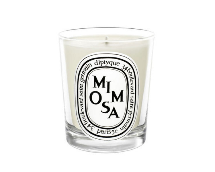 Diptyque Mimosa Candle, $81 from Mecca