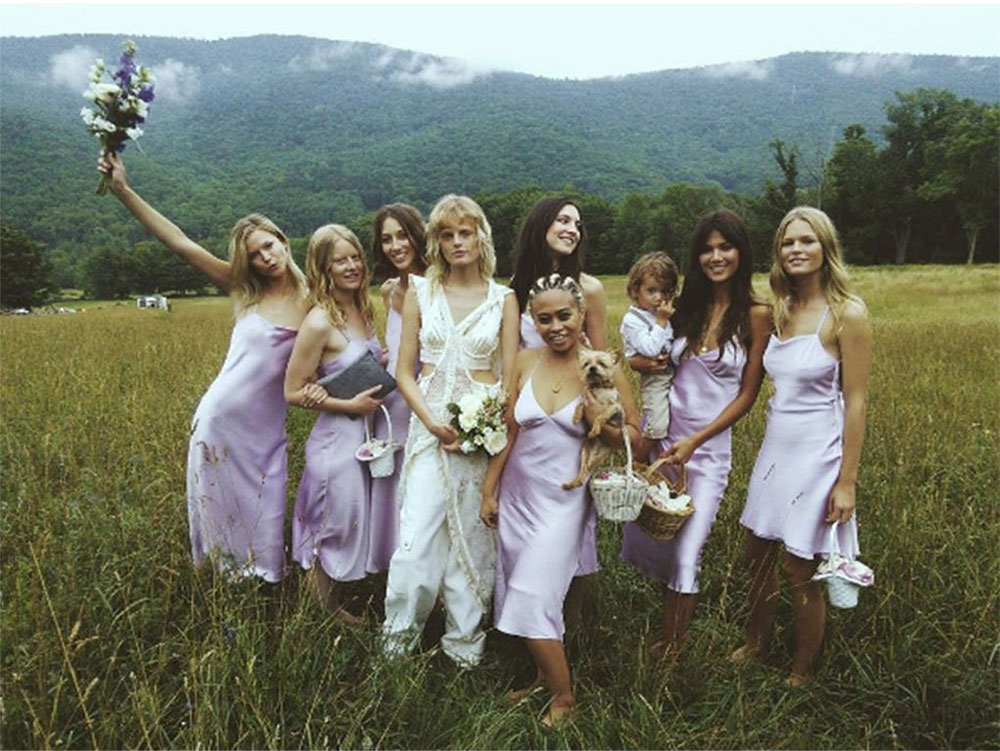 Was this the coolest model wedding of 2016? Hanne Gaby Odiele wore a Balenciaga spring/summer 2016 gown to marry her sweetheart, John Swiatek, in an outdoor wedding in upstate New York.