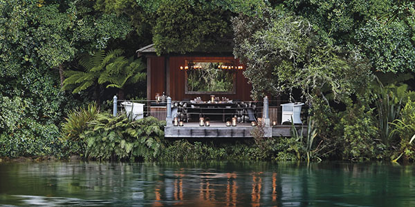 Huka Lodge is a favourite of Queen Elizabeth for the excellent trout fishing on the Waikato River. But if casting a line is not for you, Huka Lodge’s extensive private grounds are worth a wonder - they are deemed a 'Garden of National Significance' by the New Zealand Gardens Trust.