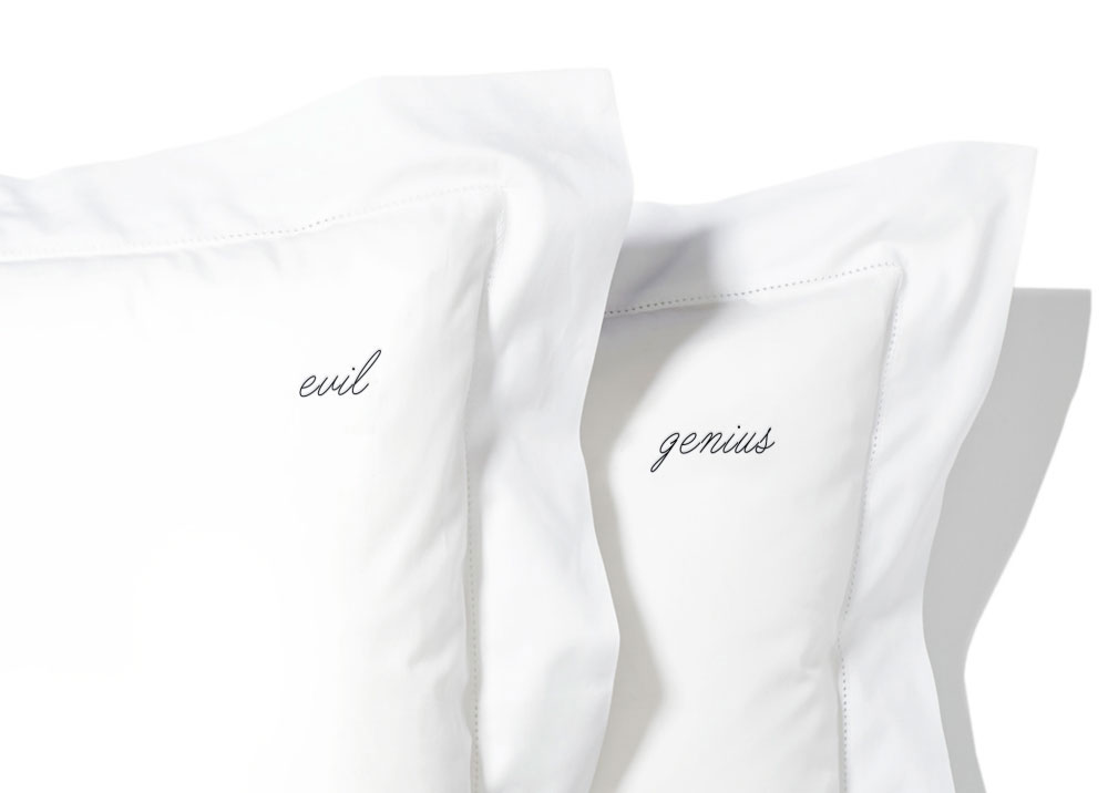 Hill House Home Monogrammed pillow cases, from US $130 (approx. NZD $180) for a set, add monogramming for free