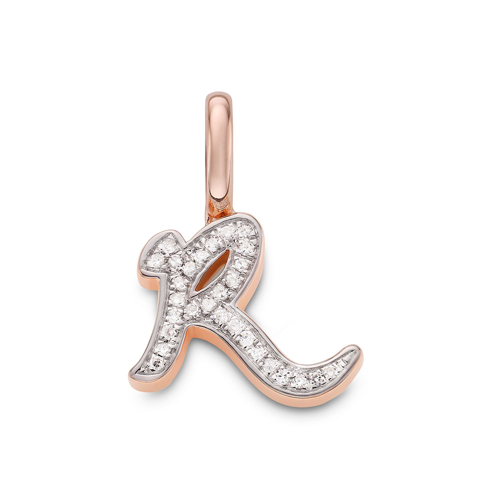 Monica Vinader Diamond initial pendant, from £135 (approx. NZD $237)