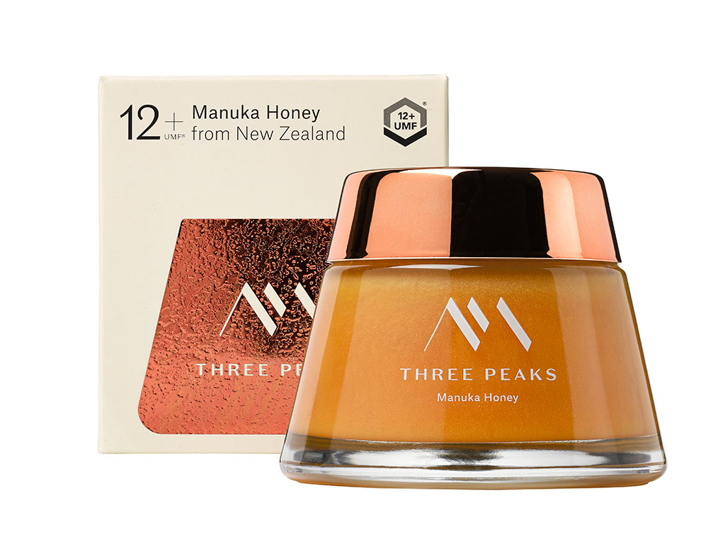 Three Peaks The Tongariro Jar Manuka Honey 12+ UMF, $140 from Smith & Caughey's