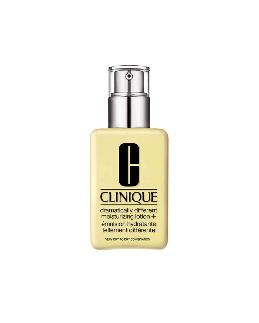 Tall glass of water Clinique Dramatically Different Moisturizing Lotion +, $69