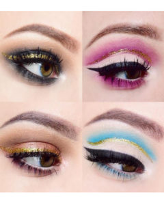 Over the rainbow: Coloured eyeliners