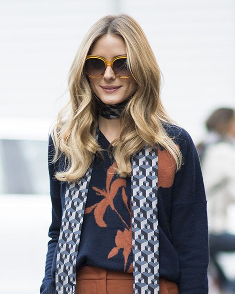 Style guru Olivia Palermo rocking a totally 70s vibe. Photo: Getty Images