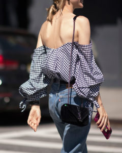 Gingham street style fashion trends