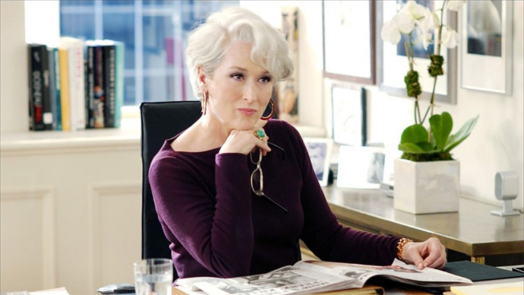 The character of Miranda Priestly is said to have been based on Anna Wintour. Photo: Fox 2000 Pictures.