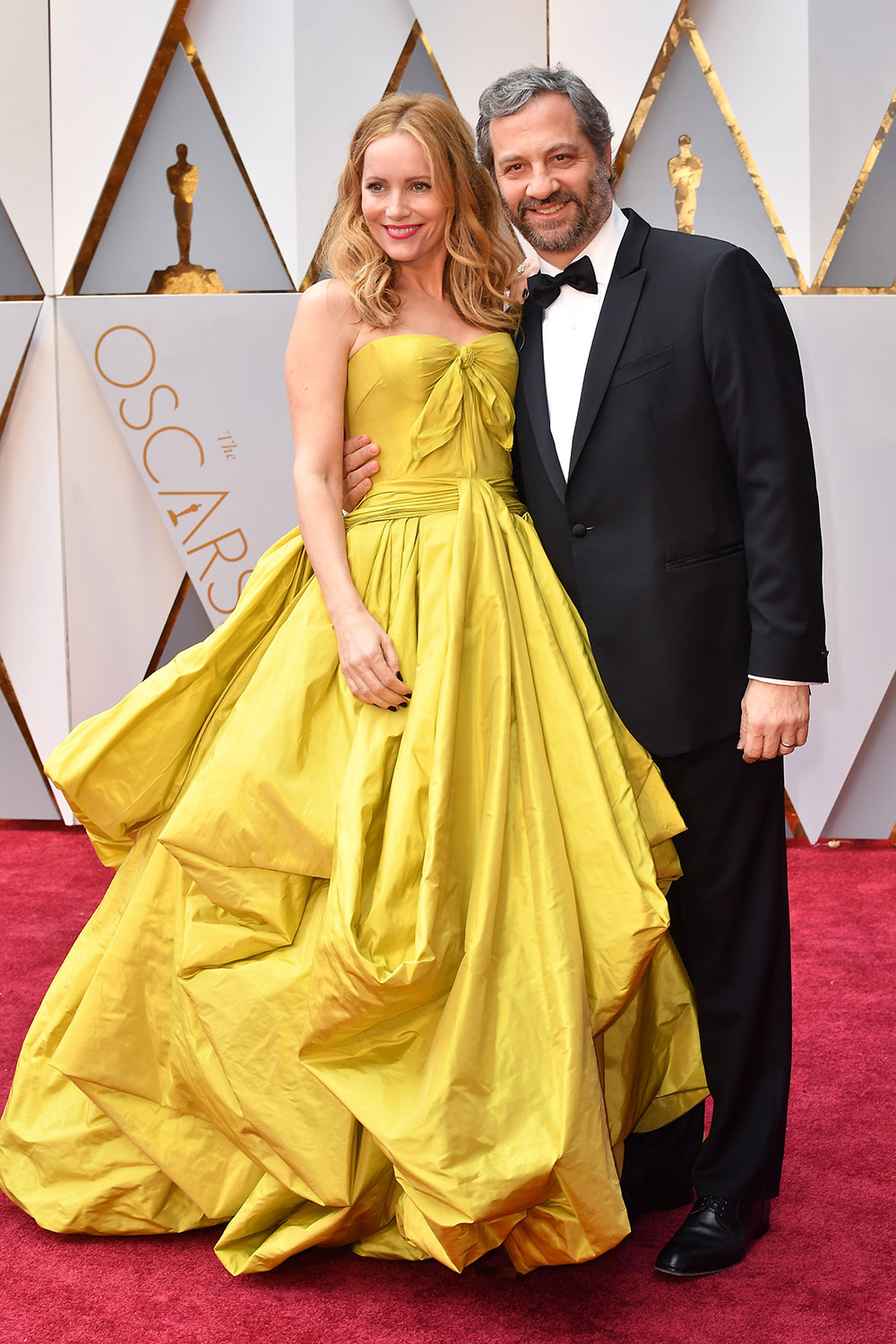 Leslie Mann and Judd Apatow.