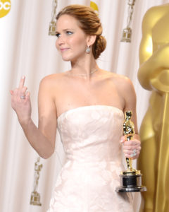 Iconic Oscars moments Jennifer Lawrence