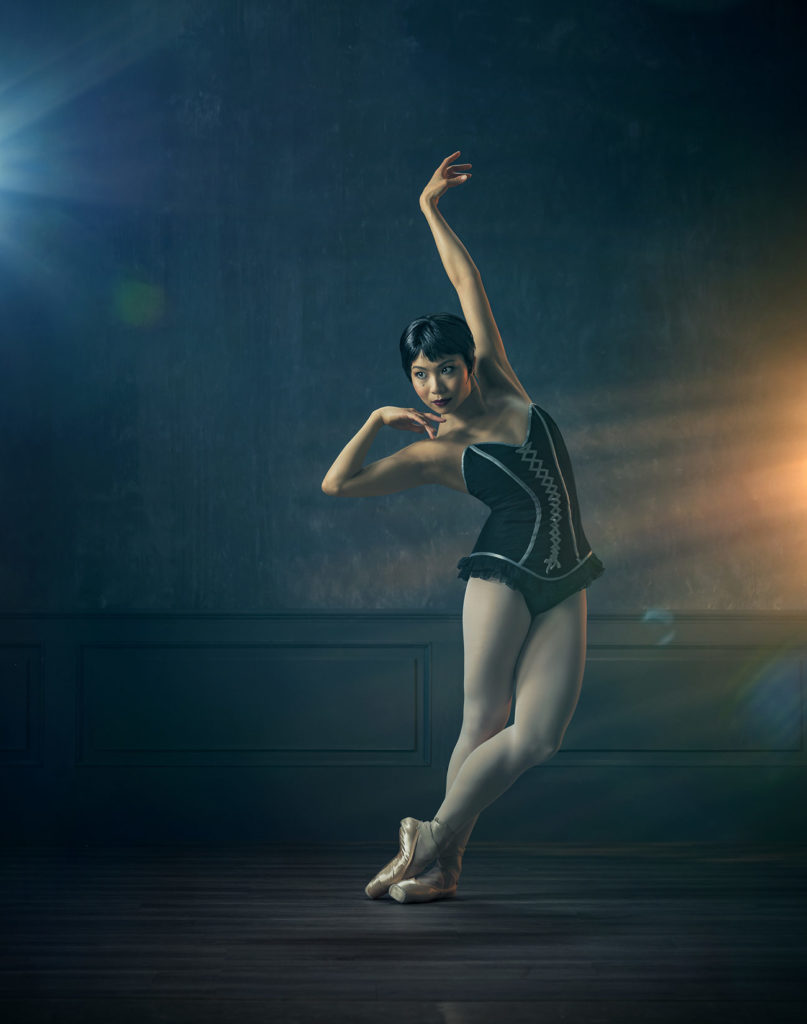 RNZB dancer Mayu Tanigaito, photo by Ross Brown