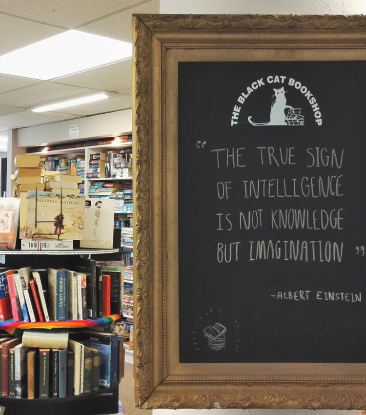 This hidden gem in O'Connell's Mall on Camp Street, Queenstown, has second-hand books from all decades and very helpful staff, plus the inspirational blackboard can brighten your day alone.