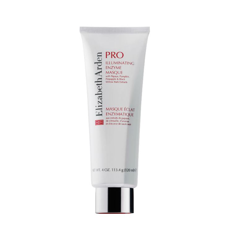 Brighten dull-looking skin with Elizabeth Arden PRO Illuminating Enzyme Masque, $130. The rich, creamy mask contains energising chlorogenic acids (from coffee beans), ginger root extract and vitamin E.