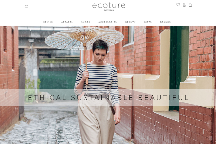 Ecoture The mother and daughter team behind Ecoture believe it’s cool to be kind. They partner with ethical, sustainable and cruelty-free brands to showcase clothing, accessories and beauty products that share their passion. ecoture.com.au