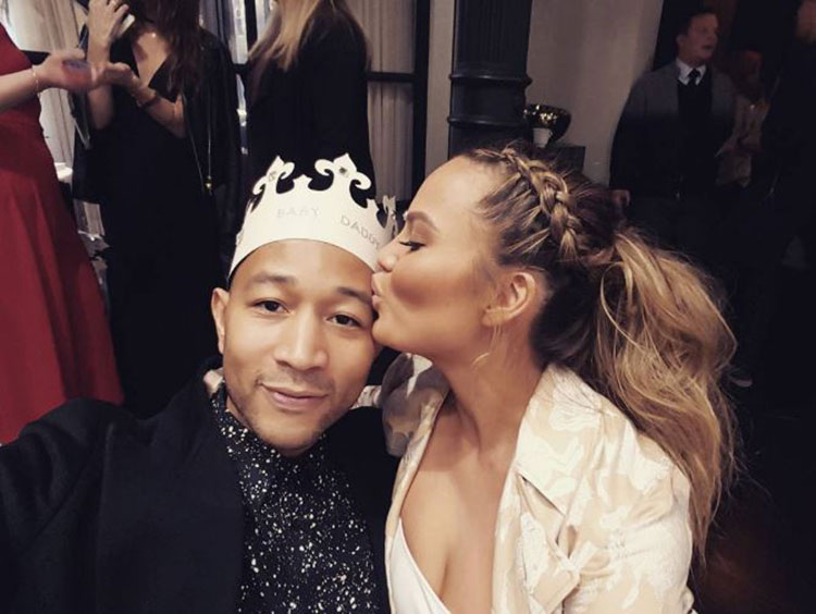 Chrissy Teigen and John Legend