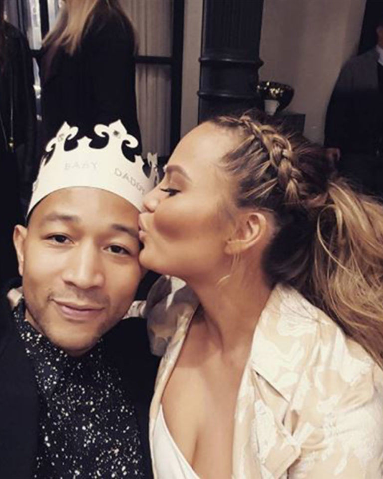 Chrissy Teigen and John Legend