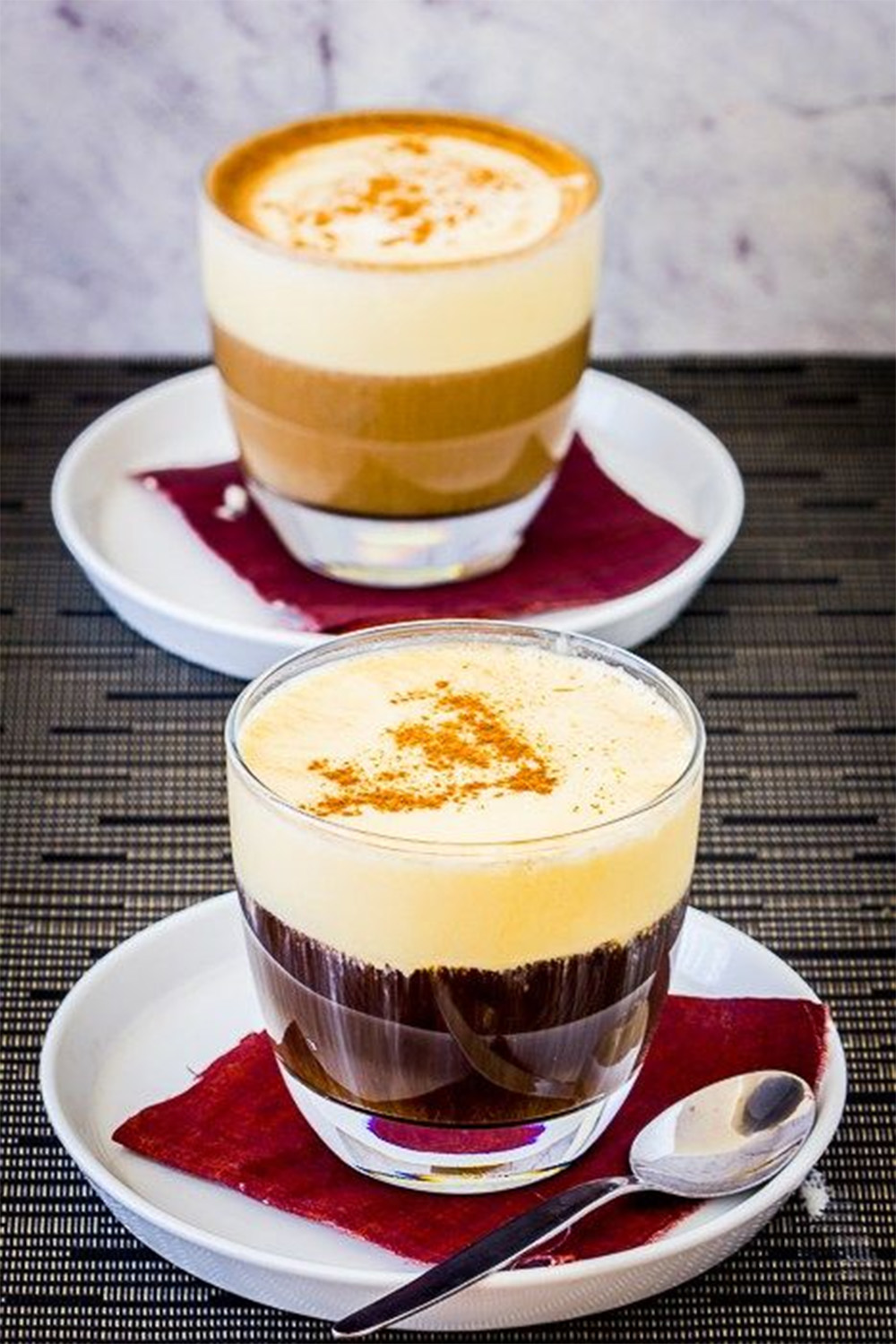 While egg and coffee don't sound like they should go together, this Vietnamese specialty proves it can be done. The whisked egg yolks are mixed with condensed milk and then poured over espresso, making it more of a dessert. The perfect way to end a meal!
