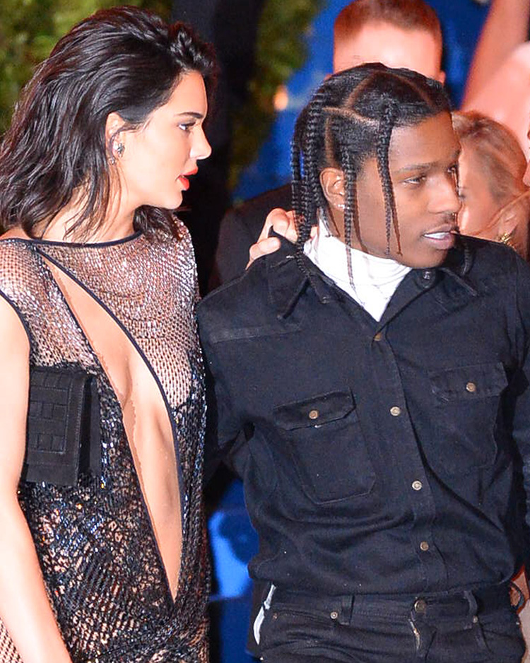 ASAP Rocky and Kendall Jenner 