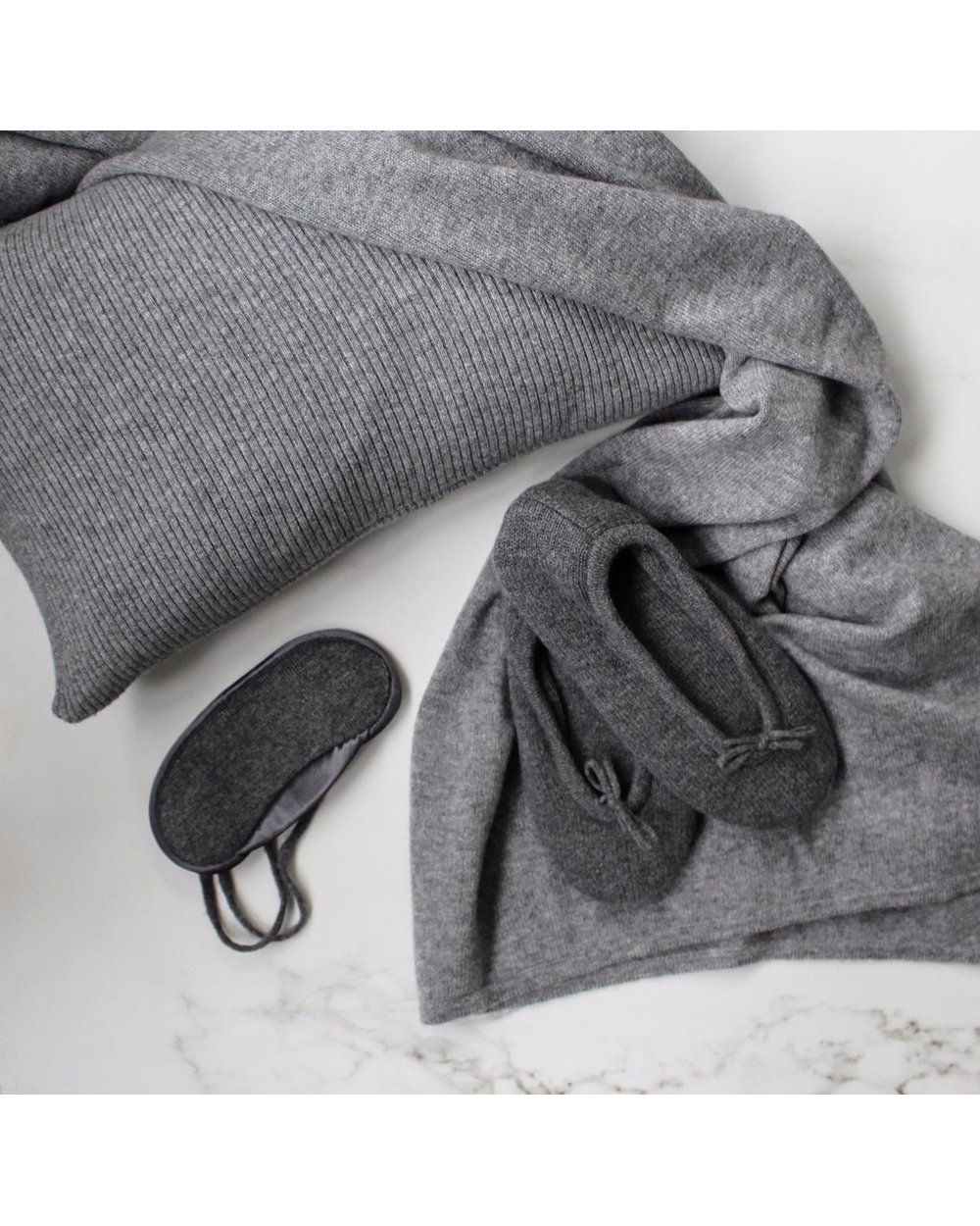 Elle + Riley Cashmere Slippers, $159