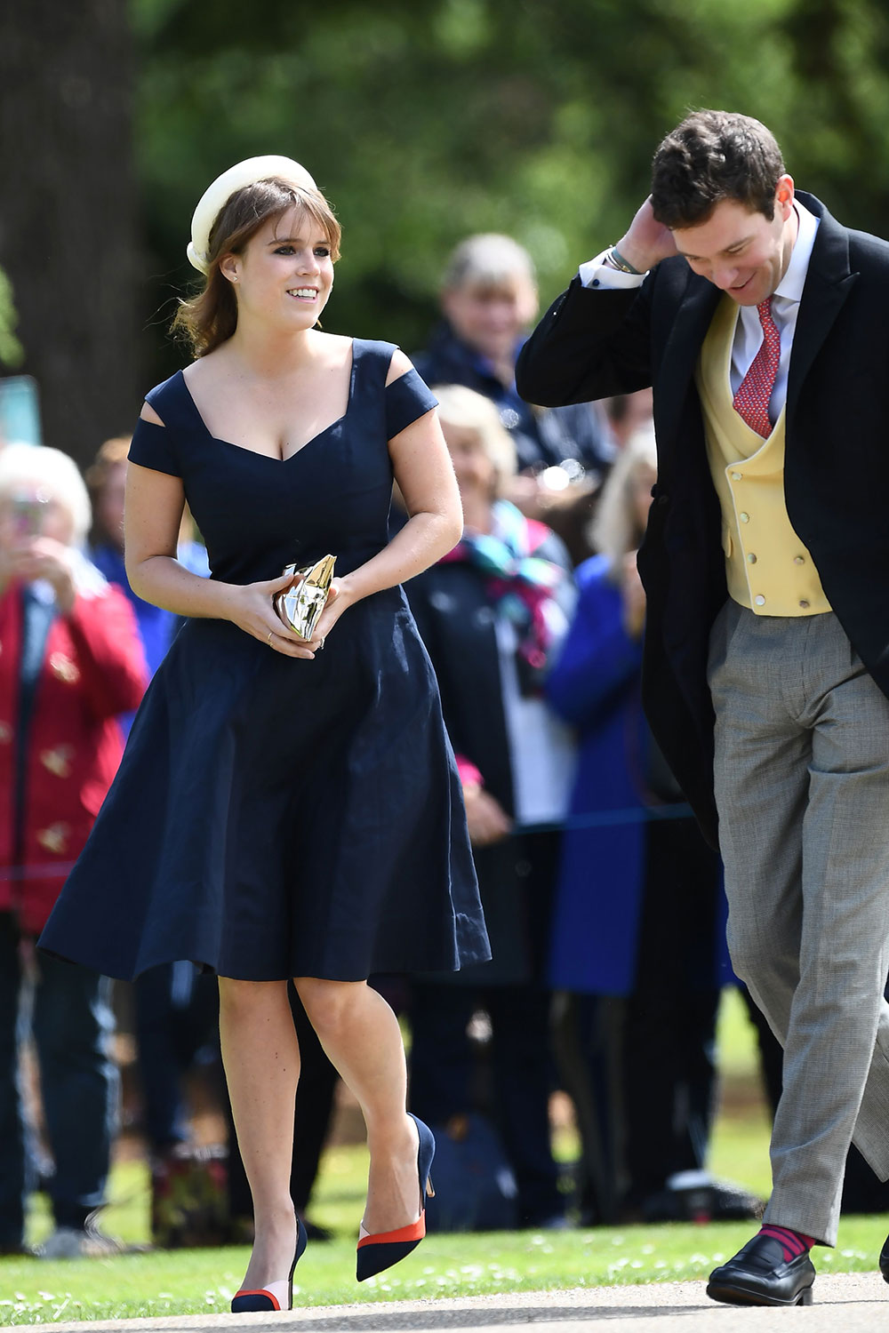 Princess Eugenie with her boyfriend, Jack Brooksbank.