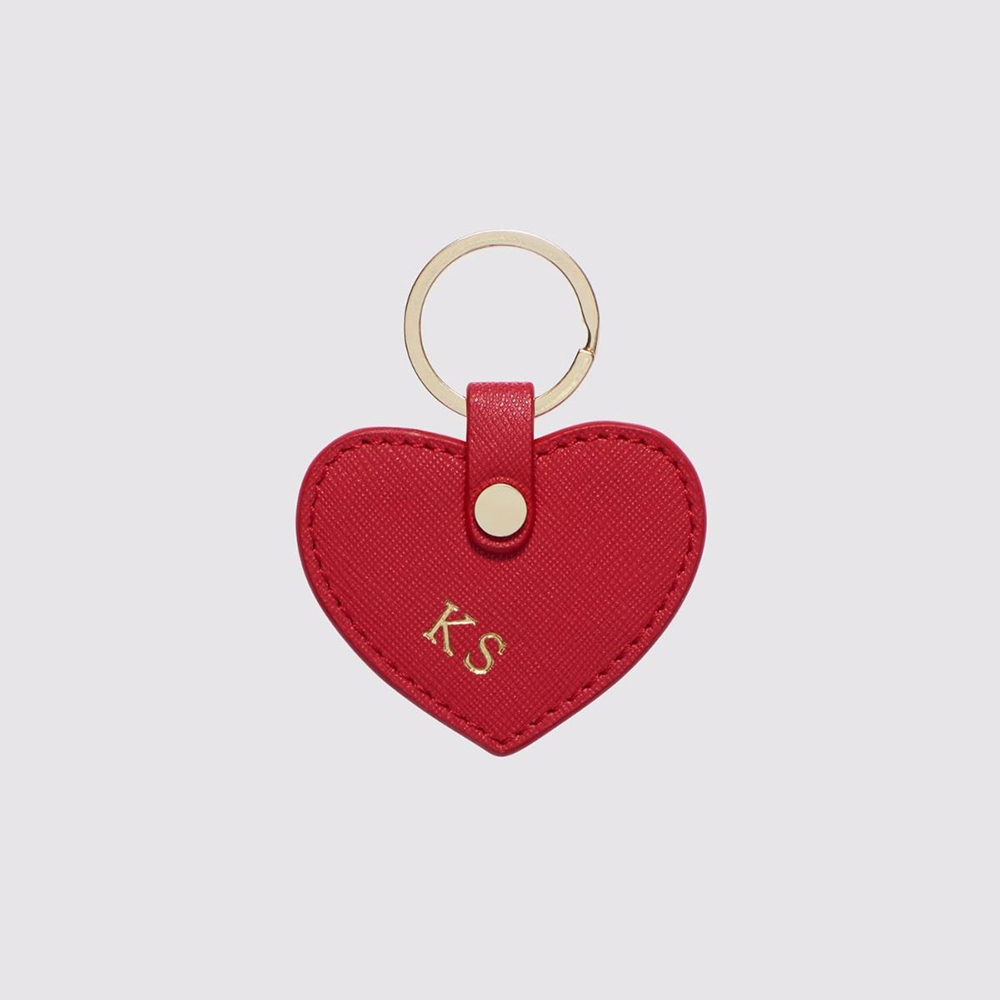 The Daily Edited heart keyring, $49.99 AUD