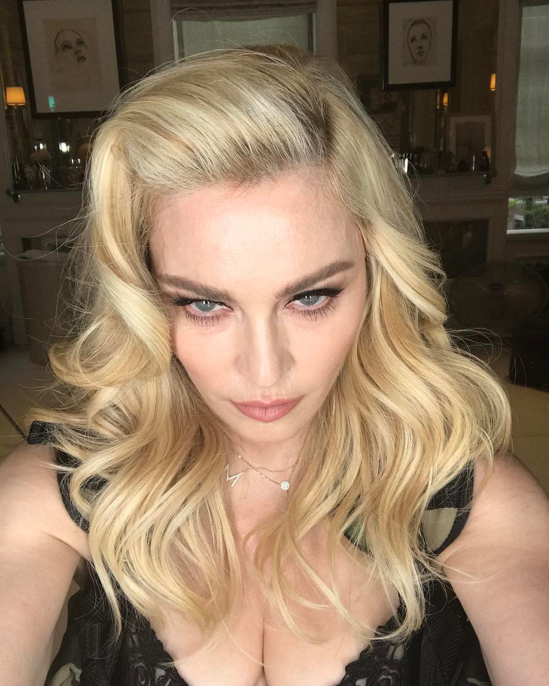 The one and only Madonna previews her beauty look for the Met Gala.