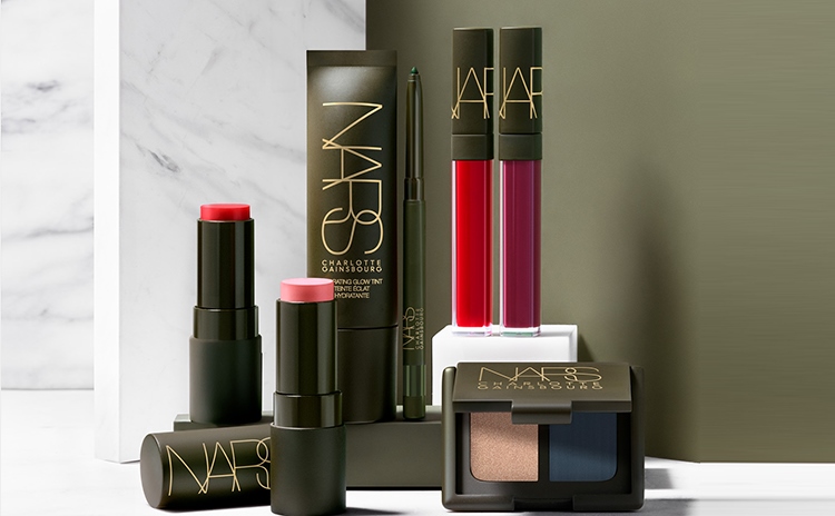 nars for charlotte gainsbourg makeup collection 