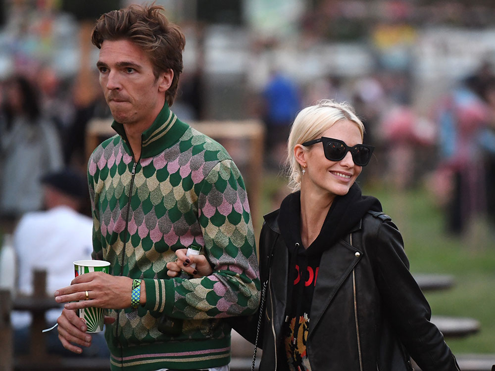 James Cook and Poppy Delevingne.