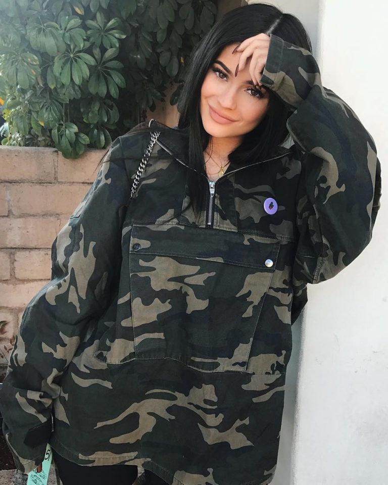 kylie jenner camo